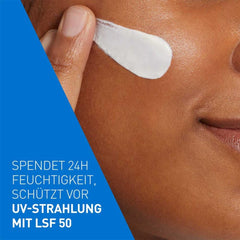 CeraVe AM Facial Moisturising Lotion SPF50 with Ceramides & Vitamin E for Normal to Dry Skin 52ml