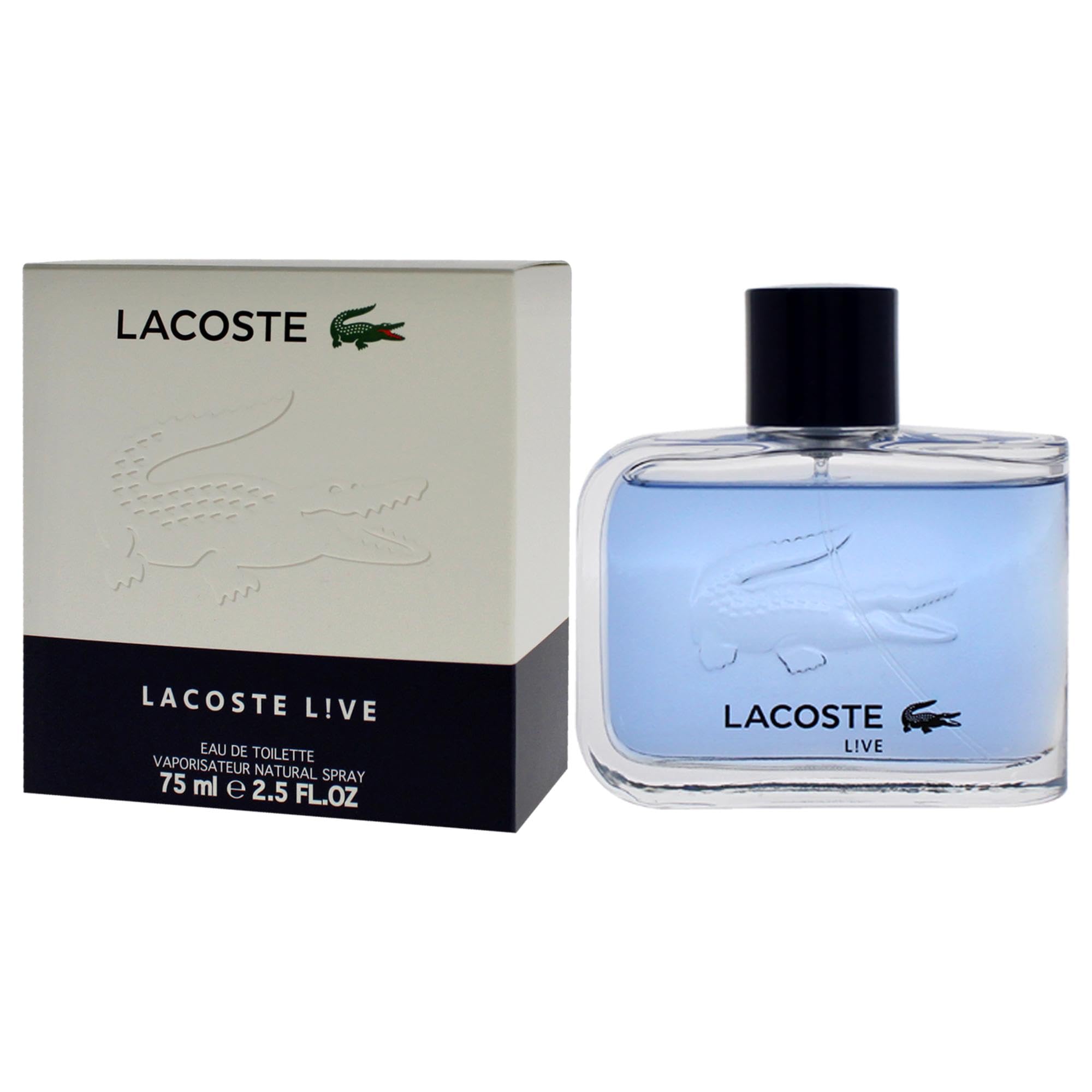 Lacoste Live Eau De Toilette for Men 75 ml