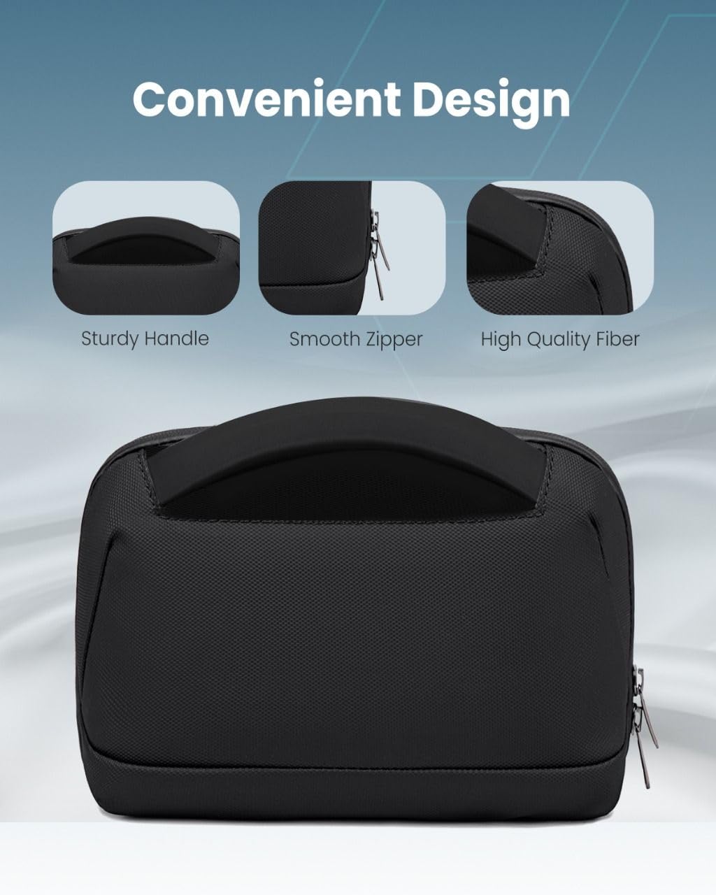 Moxedo Portable Tech Accessories Bag Travel Organizer for Electronic  Accessories with 10,000 mAh Power Bank, 35W Travel GaN Adapter, Charging  Travel