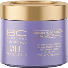 Schwarzkopf Professional Bc Oil Miracle Barbary Fig Oil & Keratin Restorative Mask, 150 Ml