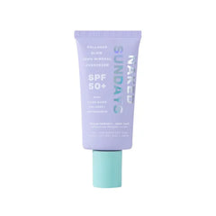Naked Sundays SPF 50+ Mineral Sunscreen, Hydrating SPF with Zinc Oxide, Primer & Sheer Tint, Mineral SPF for Healthy Glow