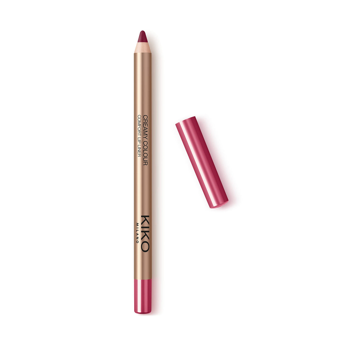 KIKO MILANO Colour Comfort Cream Lip Liner 18 | Long-lasting pencil, 18 Dark Mauve, 1 count (Pack of 1)