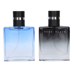 2pcs Male Perfume Kit, Cologne Perfume Men Fragrance Glass Bottle Long‑Lasting Fragrance Light Flavor Spray Perfume 30ml