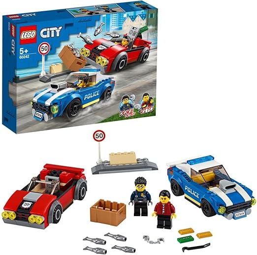 LEGO City Police Highway Arrest 60242 Building Set (185 Pieces)