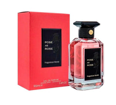 Pose As Rose - Eau de Parfum - By Fragrance World - Perfume For Women, 100ml