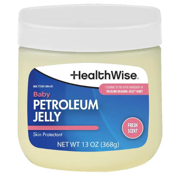 HealthWise Petroleum Jelly, Fresh Scent, 13 oz Jar