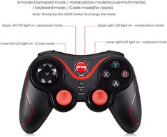 S3 Bluetooth Gamepad Wireless Rechargeable Game Controller Support for Smart phone,Pad,TV,TV Box with Android Platform 3.2 and Above