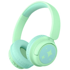 iClever Wireless Headphones for Kids, 60 Hours Playtime, 74/85dB Safe Sound, Bluetooth 5.4, USB C, Over-Ear Bluetooth Headphones for Kids with AUX Cable and Mic for Travel and School
