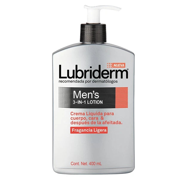 Lubriderm Fragancia Ligera Body Lotion, 400 ml – Lightly Scented Daily Moisturizer