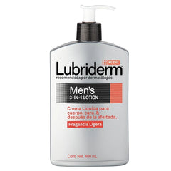 Lubriderm Fragancia Ligera Body Lotion, 400 ml – Lightly Scented Daily Moisturizer