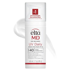 EltaMD UV Daily SPF 40 Face Sunscreen Moisturizer with Zinc Oxide, Daily Face Moisturizer with SPF, Sunscreen