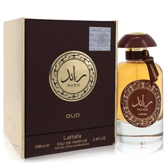 Lattafa Perfumes Ra'ed Oud Eau de Parfum Spray for Unisex - 3.4 Ounce