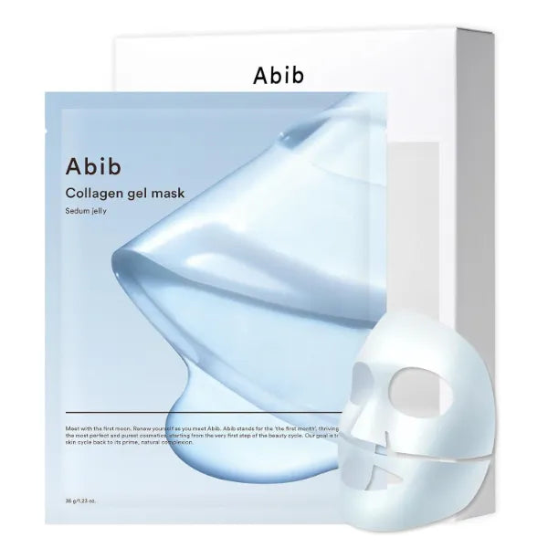 Abib Collagen Gel Mask Sedum Jelly 10 Sheets (Hydrating) I Korean Vegan Collagen