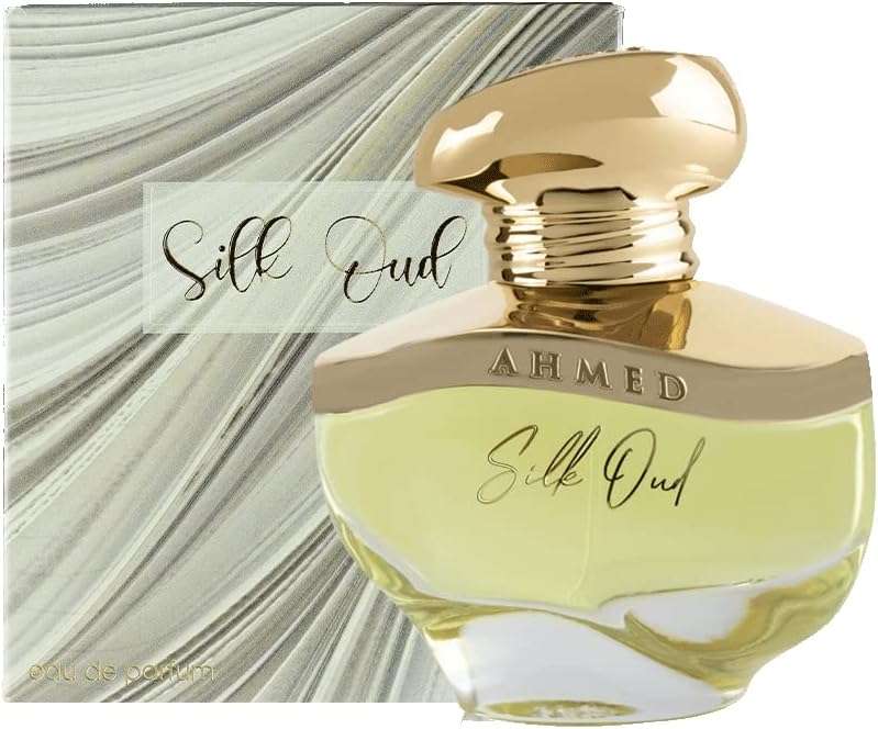 Ahmed Al Maghribi Silk Oud EDP 75ML | Neroli | Long Lasting | For women | oud wood | bergamot | woody harmony | Orange Blossom | Perfumes