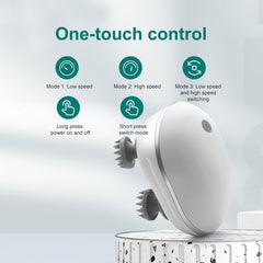 electric Scalp Massager,Head Massager Scalp Stress Relax,Silicone Scalp Massager,Head Massager for Hair Growth,Head Scratcher,Scalp Massager Shampoo Brush,pet Massager,cat,Dog