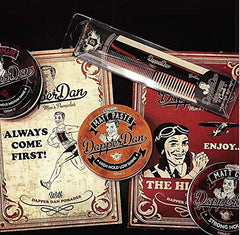 Dapper Dan Deluxe Pomade, Medium Hold Medium Shine Hair Pomade for Men, Versatile and Flexible Water Based Pomade, for a Professional Look, 2 x 100ml