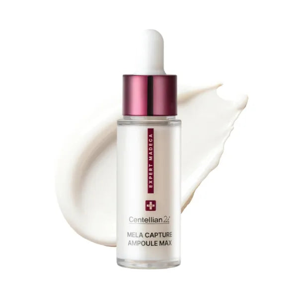 Centellian 24 Expert Madeca Mela Capture Ampoule Max, High Concentration Serum for Melanin Reduction, Wrinkle & Enhanced Skin Elasticity - TECA Centella Asiatica Extract