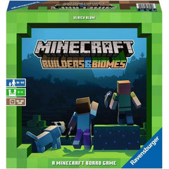 Ravensburger Minecraft: Builders & Biomes - Engaging Strategy Board Game | Ideal for 2-4 Players | Perfect for Ages 10 & Up | Authentic Minecraft Experience | Great Gift for Minecraft Enthusiasts