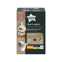 Tommee Tippee Advanced Anti-Colic Newborn Baby Bottle Starter Kit, Slow-Flow Breast-Like Teats and Unique Anti-Colic Venting System, Mixed Sizes, Purple