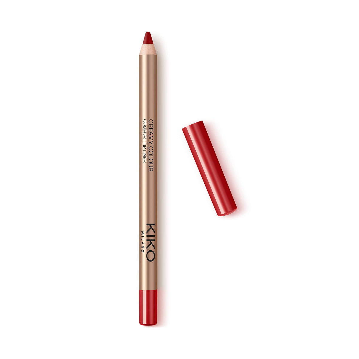 KIKO Milano Creamy Colour Comfort Lip Liner 13 | Long-lasting Pencil, 13 Prearly Tulip Red, 1 Count (Pack of 1)