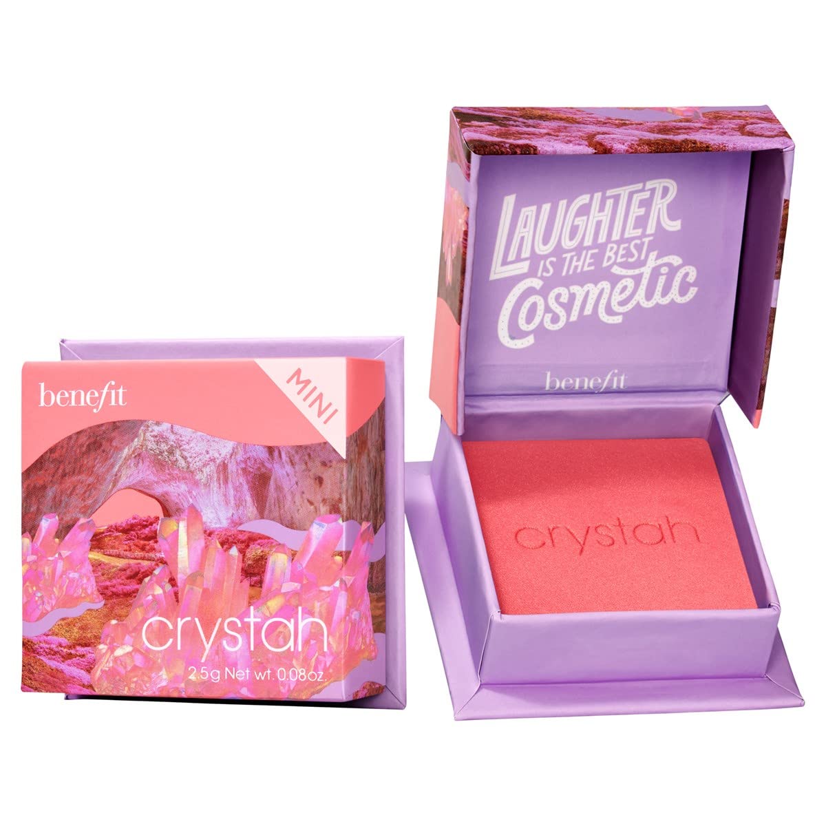 Benefit Crystah Blush 0.08 oz, Strawberry Pink