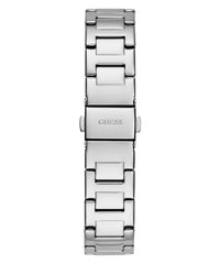GUESS Women's 32mm Watch - Gold Tone Bracelet Champagne Dial Gold Tone Case