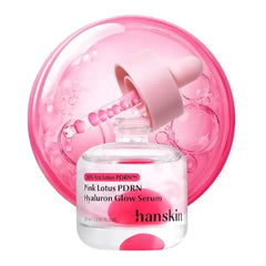 Hanskin Pink PDRN Glow Serum Shake PDRN Peptide Serum with Vegan Lotus Extract, Hyaluronic Acid & Niacinamide Hydrating, Firming & Glass Skin Korean Skincare 1.01 fl oz