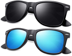 KANASTAL Polarized Sunglasses Men, Fashion Square Sun Glasses Women, Classic Shades for Womens, Driving Fishing Outdoor 100% UV400 Protection