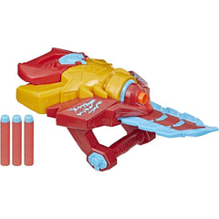 Marvel Avengers Mech Strike Monster Hunters Iron Man Monster Blast Blade Roleplay Toy With 3 Nerf Darts, Toys For Kids Ages 5 And Up, M