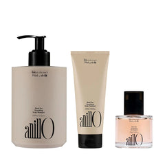 ANILLO Black Tea Scalp & Hair Care Set – Vegan Shampoo, Hair Mask & Essence – Strengthens Scalp Barrier with Amino Acids, Paraben & Sulfate-Free