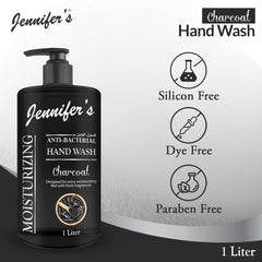 Jennifer's Hand Wash - Herbal & Charcoal, 2 x 1 Liter