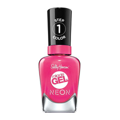 Sally Hansen Miracle Gel™, Fuchsia Fever, At Home Gel Nail Polish, Gel Nail Polish, No UV Lamp Needed, Long Lasting, Chip Resistant