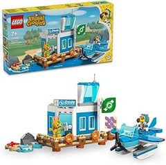 LEGO Animal Crossing Fly with Dodo Airlines Airport Playset, Plane Toy for 7 Plus Year Old Girls & Boys, with a Pilot Minifigure, Set Inspired by the Video Game Series, Birthday Gift for Kids 77051