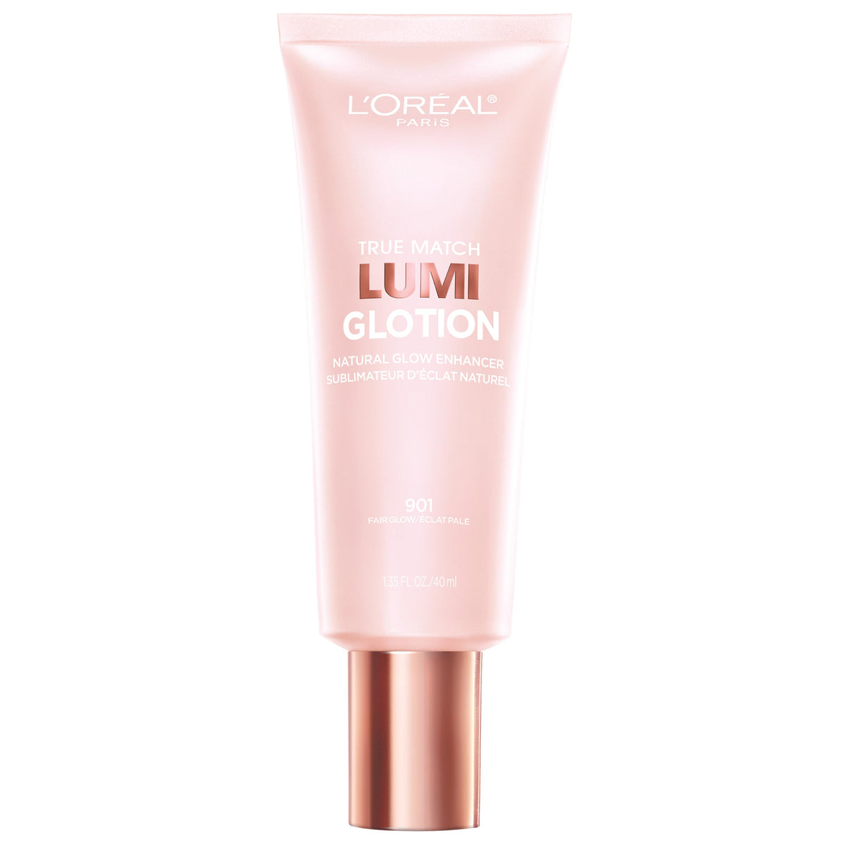 L’Oréal Paris Makeup True Match Lumi Glotion, Natural Glow Enhancer, Illuminator Highlighter Makeup for an All Day Radiant Glow, Fair, 1.35 Ounces