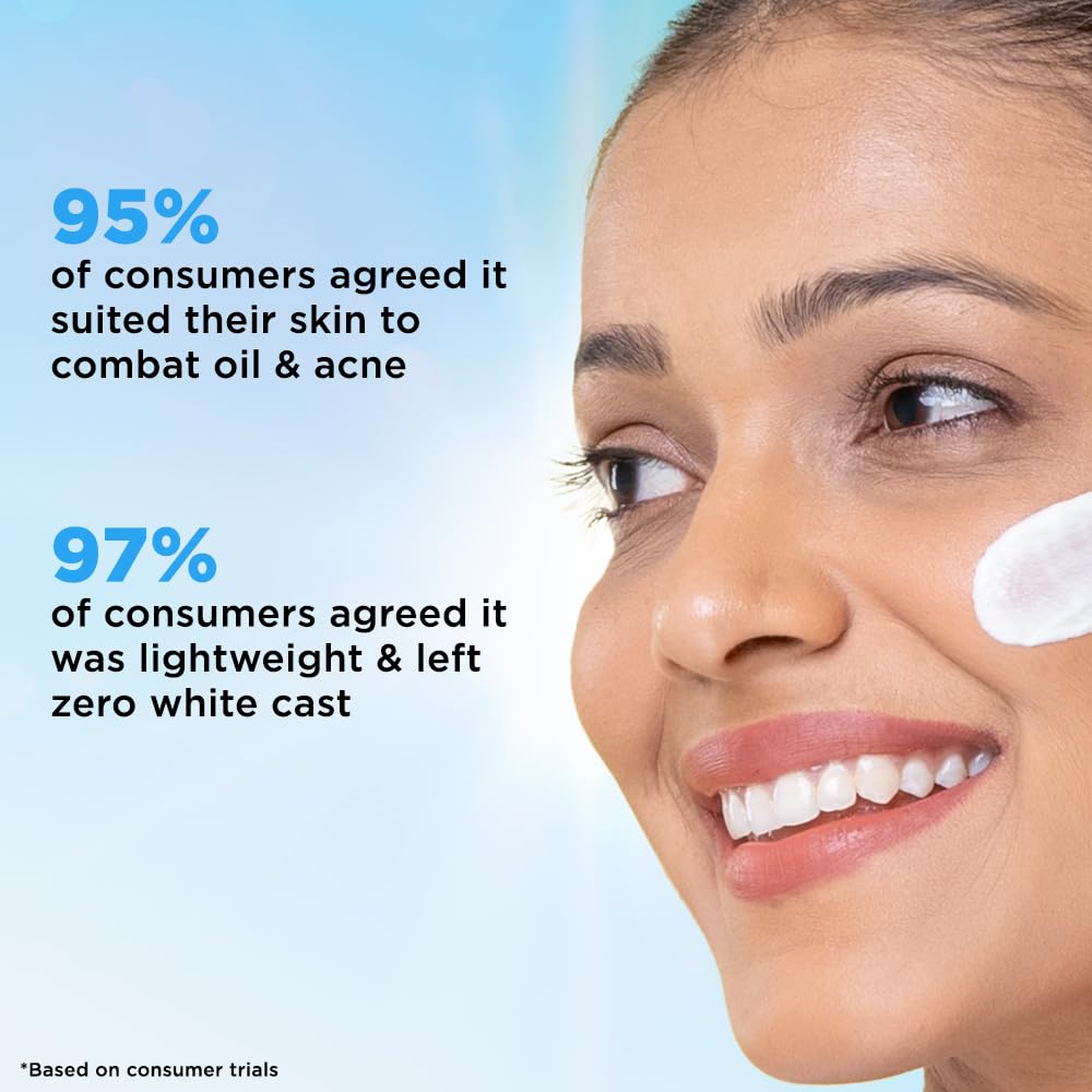 Sunscoop Oil-Control Gel Sunscreen | SPF 50+, PA++++ | Mineral Oil & Petroleum Free | Controls Excess Oil | Unclogs Pores | Anti-ageing | Lightweight | 45 g…