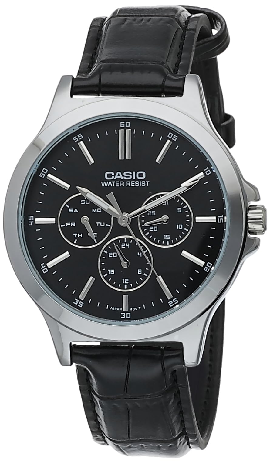 Casio Watch Black Multi-Dial