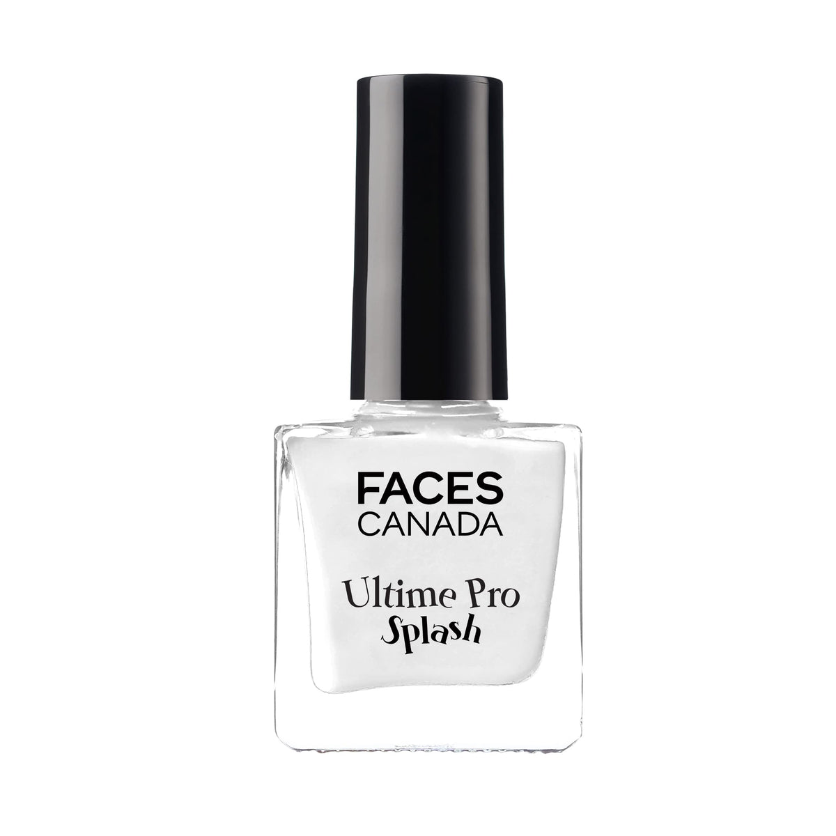 FACESCANADA Splash Glossy Nail Enamel, White O White 14, 8 ml