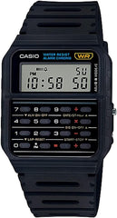 Casio Unisex Digital Dial Stainless Steel Band Watch Black/Grey