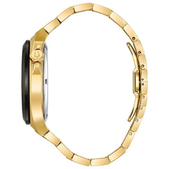 Bulova Men's Watch, Automatic - 98A178 - Gold Tone