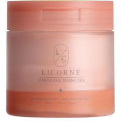 Licorne PDRN Toner Pads (70 Count) – Korean Toner Pads, Facial Toner Pads, Toner Pads Korean Skincare – Dual-Sided Essence Pads with Niacinamide for Hydrated, Smooth-Looking Skin