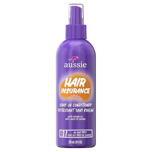 Aussie Conditioner Hair Insurance Leave-In Spray 8 Ounce (236ml) (6 Pack)