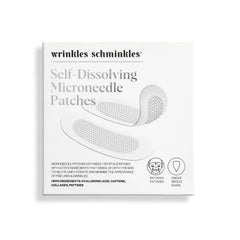 Wrinkles Schminkles Self-Dissolving Microdart Patch for Face - Target & Reduce Wrinkles, Ultimate Facial Hydration and Rejuvenation - 4 pairs