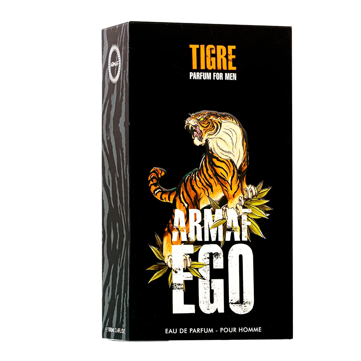 Armaf Ego Tiger Pour Homme Black Eau De Parfum 100ml Perfume for Man - Perfumes for men - fragrance for him