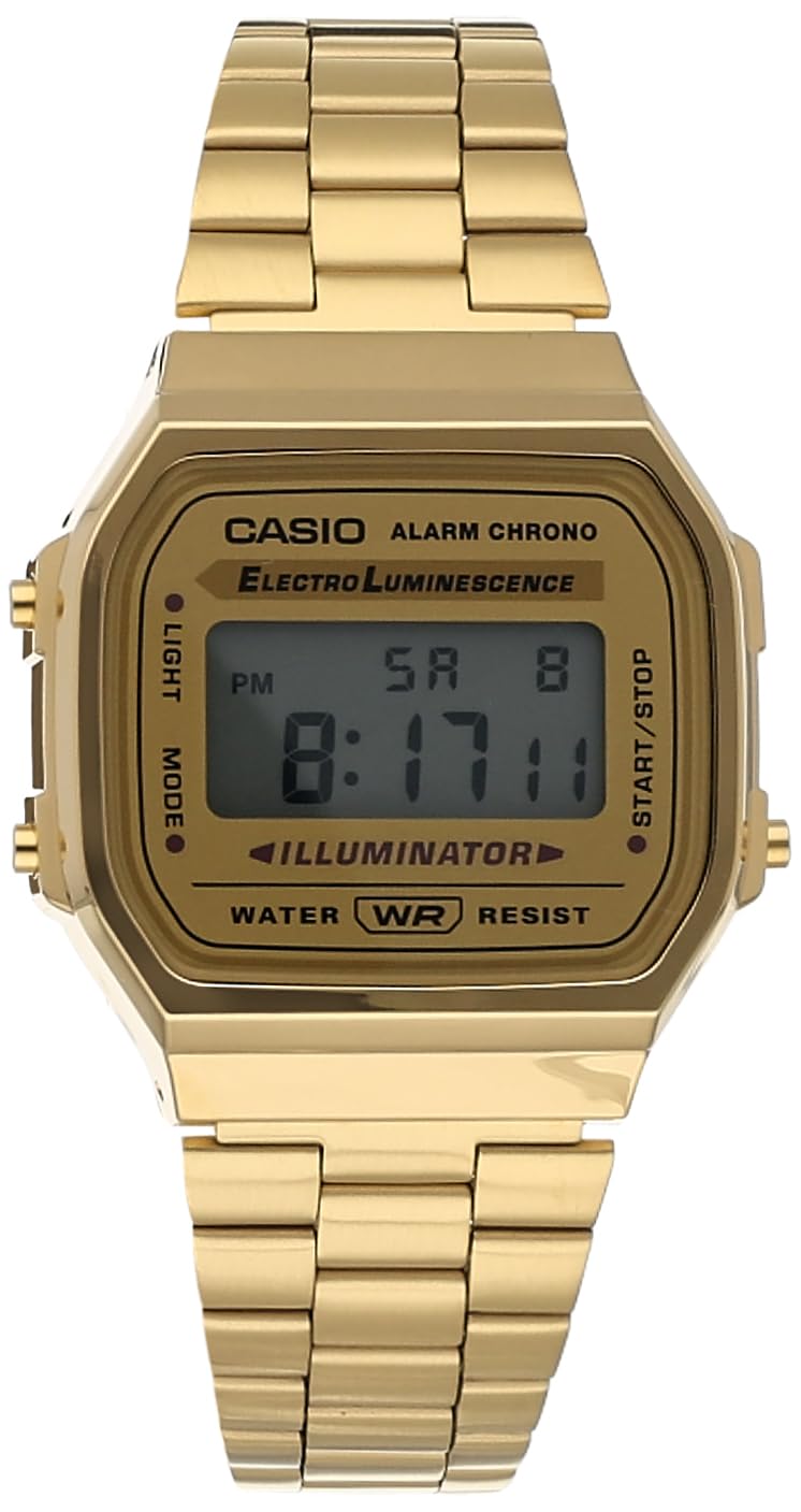 Casio Unisex-Adult Quartz Watch Champagne Gold