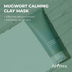 Isntree Real Mugwort Clay Mask 100ml / 3.38 fl. oz. (100ml / 3.38 fl. oz.)