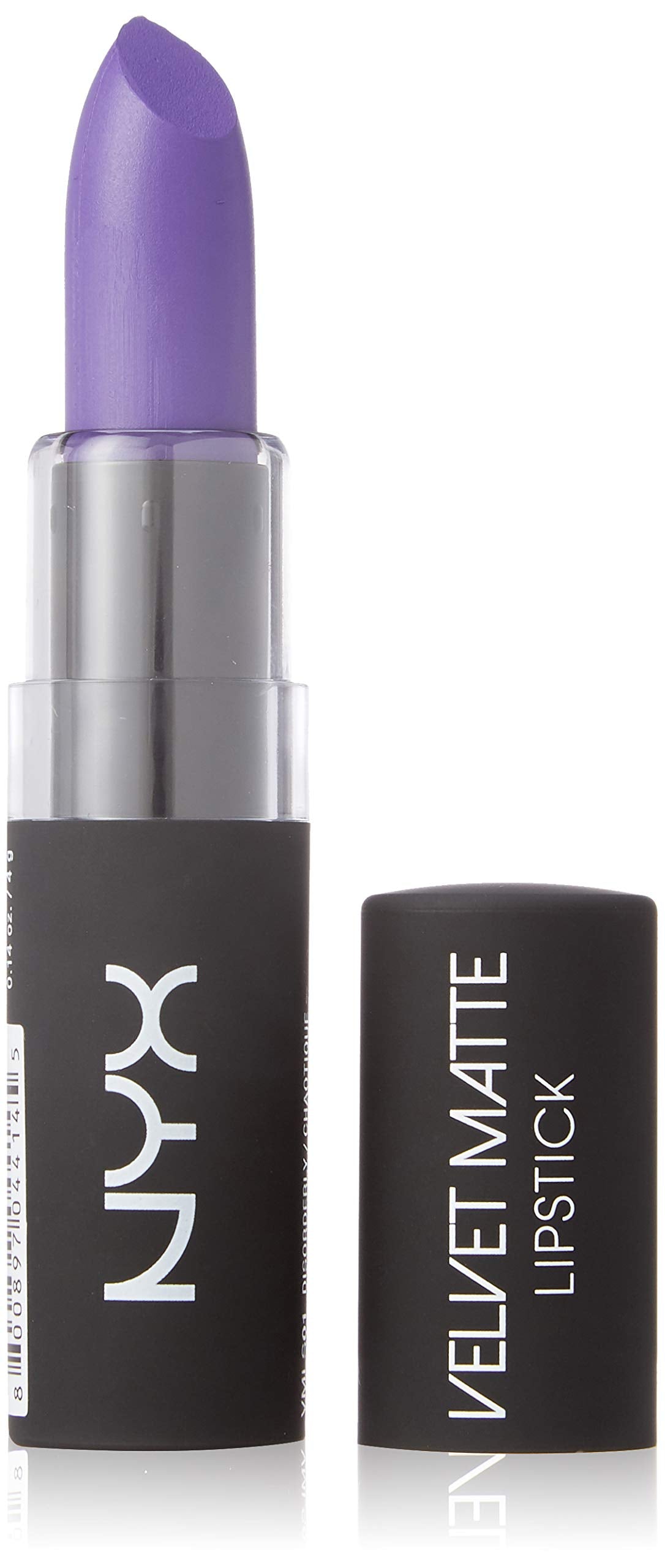 Nyx Professional MakEUp Velvet Matte Lipstick, Disorderly, 0.14 Ounce