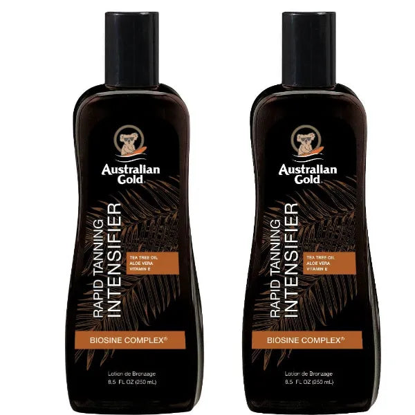 Australian Gold Rapid Tanning Intensifier Lotion | Outdoor, 8.5 Fl Oz (2 Pack)