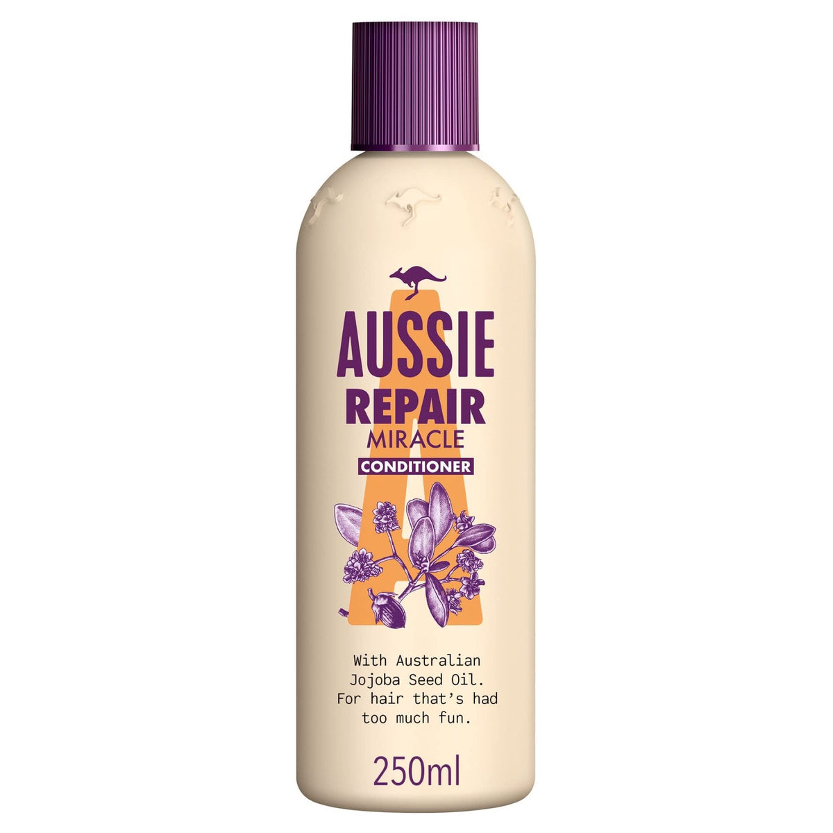 Aussie Repair Miracle Conditioner, For Damaged 'Rescue Me!' Hair 250ML. Paraben Free