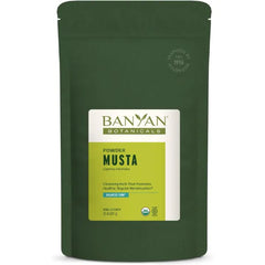 Banyan Botanicals Musta Powder Organic Cyperus Rotundus Natural Ayurvedic Herbal Menstruation Supplement Liver Health Supplement and Digestion Aid Non GMO Sustainably Sourced Vegan