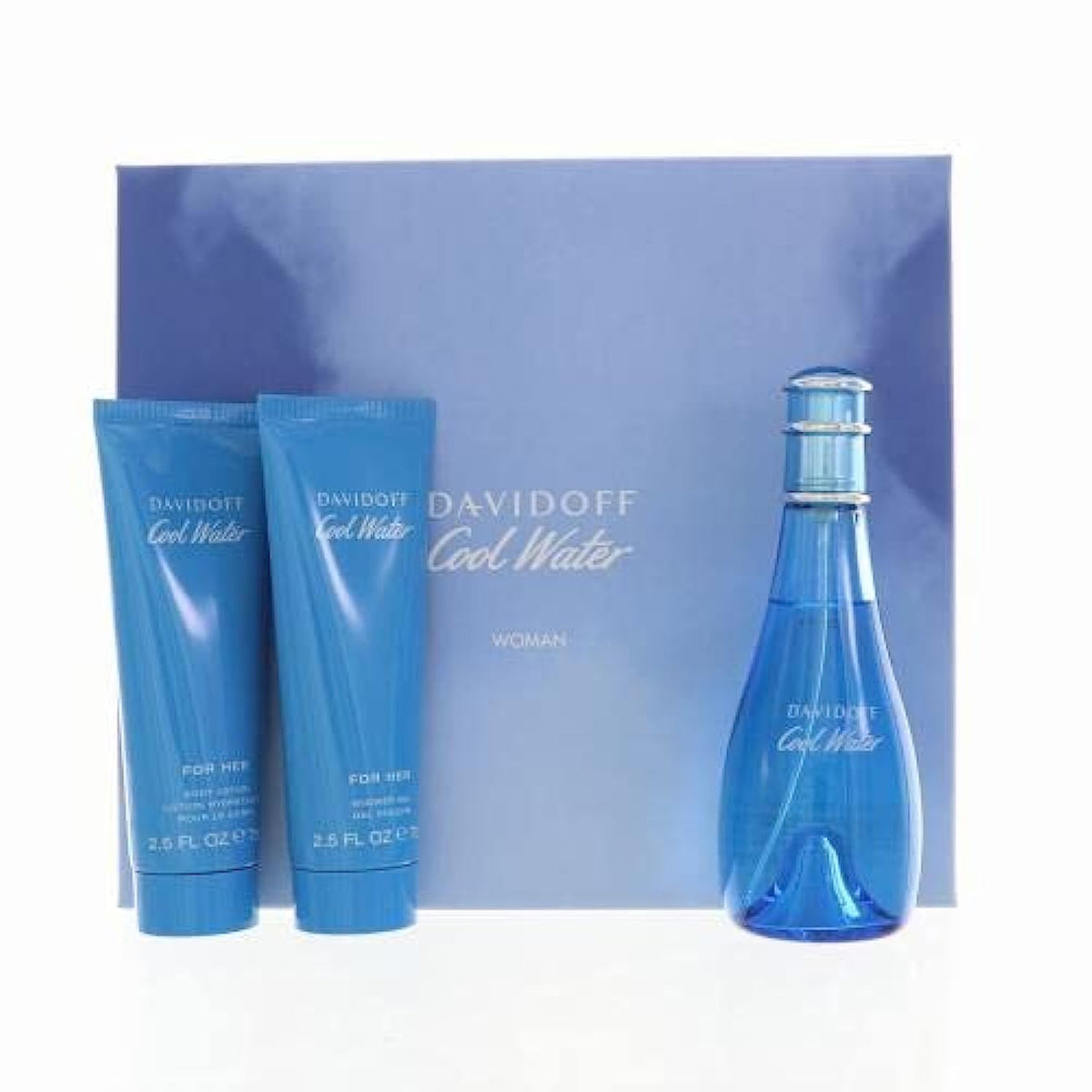 Davidoff Cool Water Gift Set 100ml + 75ml + 75ml